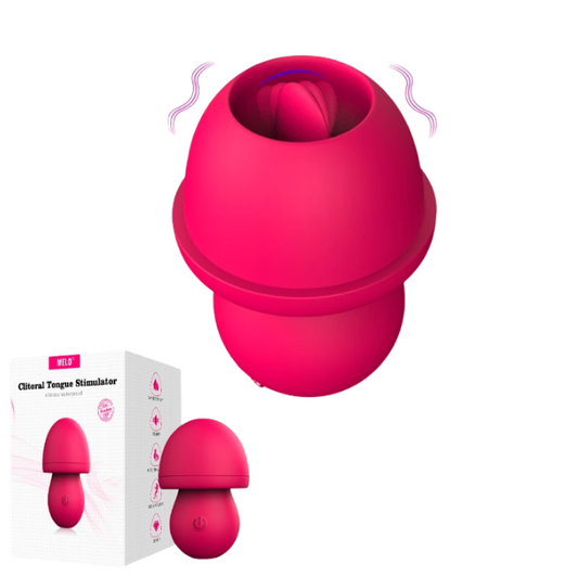 Hongo - Vibrador, succionar y estimulador de clítoris